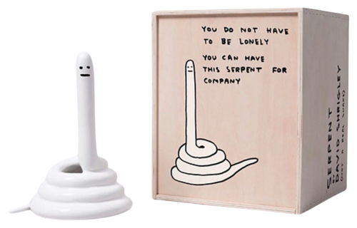 David Shrigley Serpent Ceramic Sculpture di David Shrigley, Scultura in vendita su Singulart