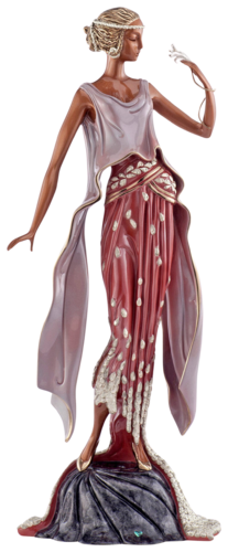 Flower Petal Gown von Erté, Skulptur kaufen auf Singulart