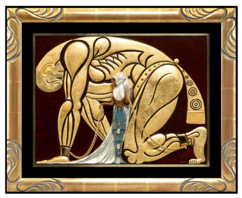 Samson and Delilah van Erté, Beeldhouwwerk te koop op Singulart