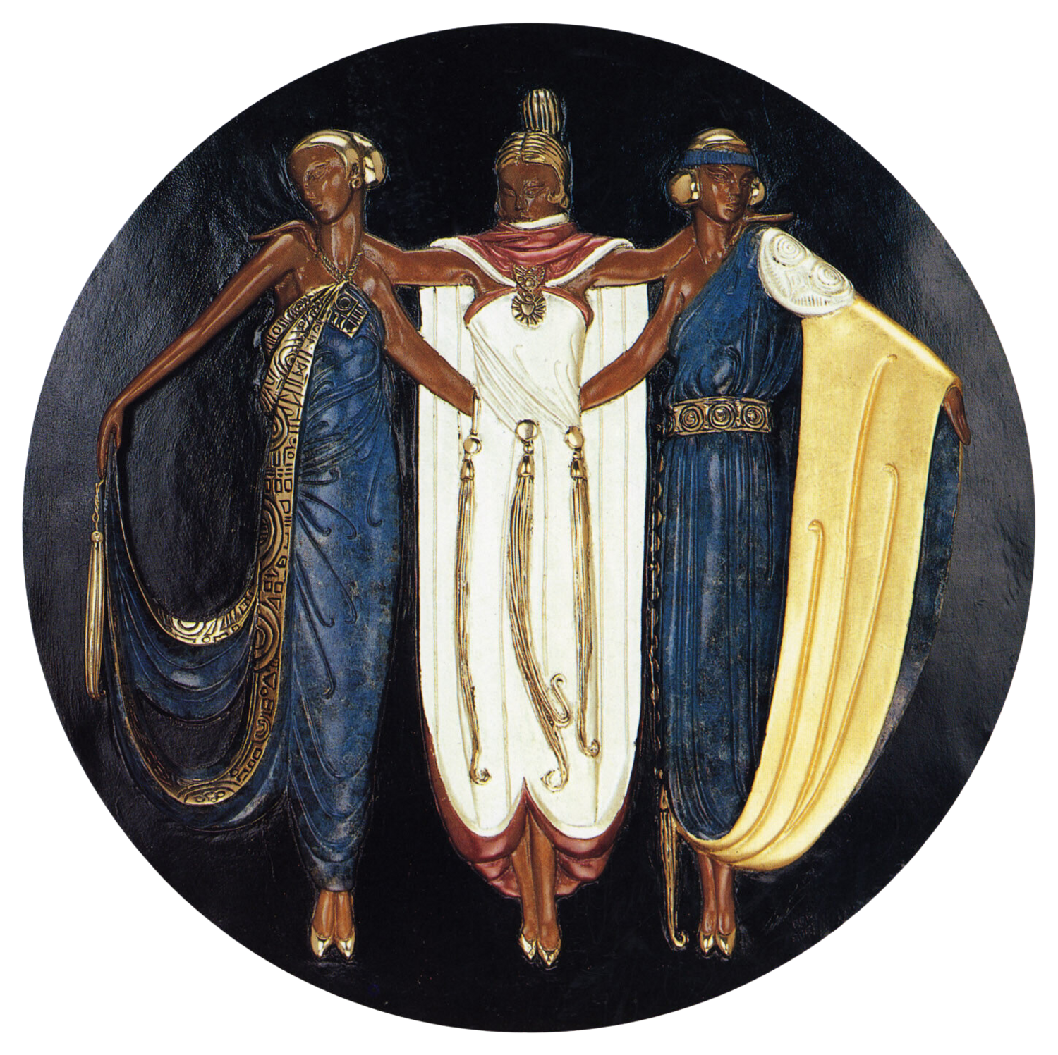 Ladies in Waiting Erté