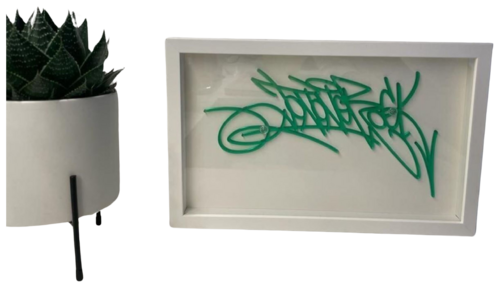 Green Signature van JonOne, Beeldhouwwerk te koop op Singulart
