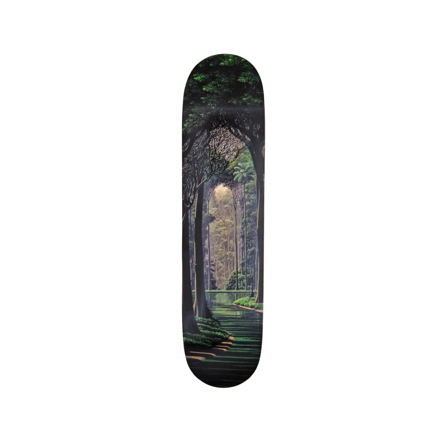 El Testigo en la Orilla (Skateboard) Tomás Sánchez Skulptur zu verkaufen