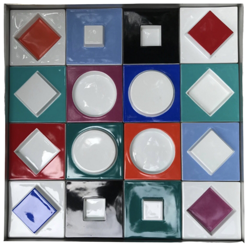 Composition Caree Relief van Victor Vasarely, Beeldhouwwerk te koop op Singulart