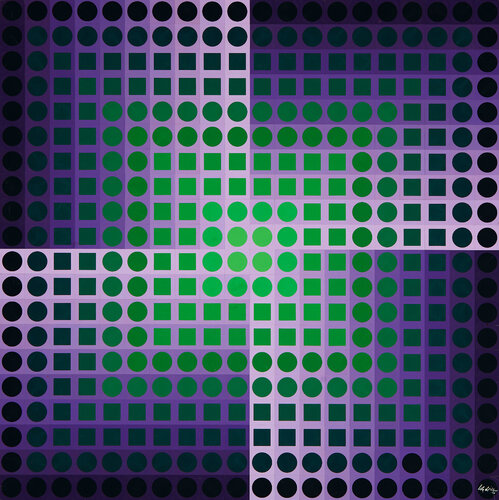 Planetary Participations No 2 van Victor Vasarely, Beeldhouwwerk te koop op Singulart