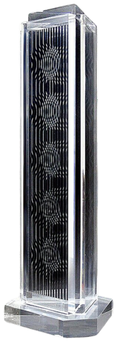 Holld (Moire Tower) van Victor Vasarely, Beeldhouwwerk te koop op Singulart