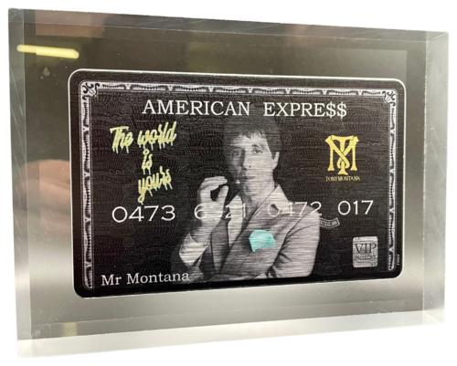 plexi card amex Montana di N NATHAN, Scultura in vendita su Singulart