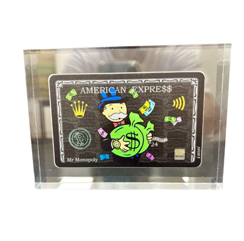 Plexi Card Amex Mr Monopoly von N NATHAN, Skulptur kaufen auf Singulart