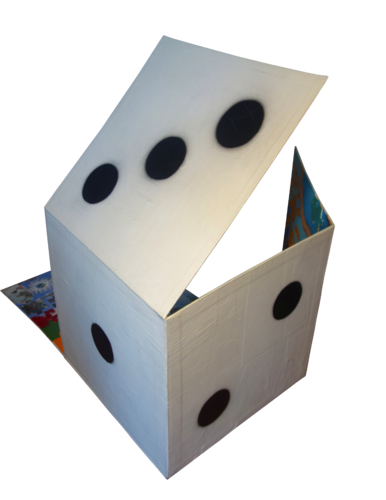 The Open Dice von Veronika Ban, Skulptur kaufen auf Singulart