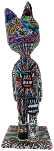 Chat penche von SEB PAUL MICHEL, Skulptur kaufen auf Singulart