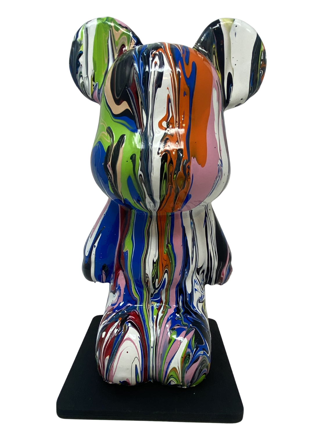 Vive les ours customisés et les fleurs multicolores SEB PAUL MICHEL