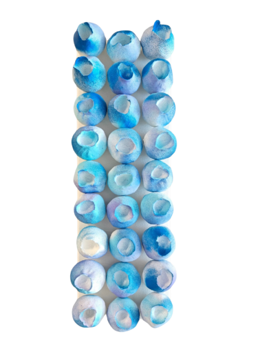 Connection, blue #19 by Natasha Kanevski, Sculpture for Sale on Singulart