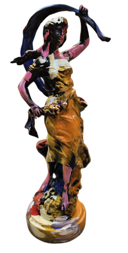 la Cueilleuse aux Fruits défendus von David Onen, Skulptur kaufen auf Singulart