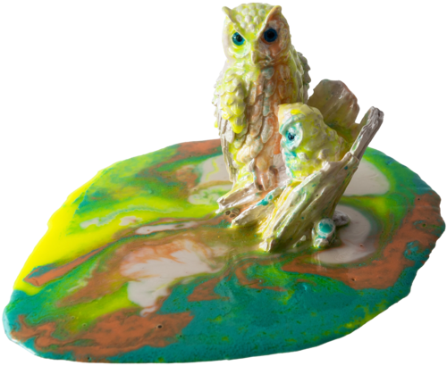 Owl Nest van Antoni Dragan, Beeldhouwwerk te koop op Singulart