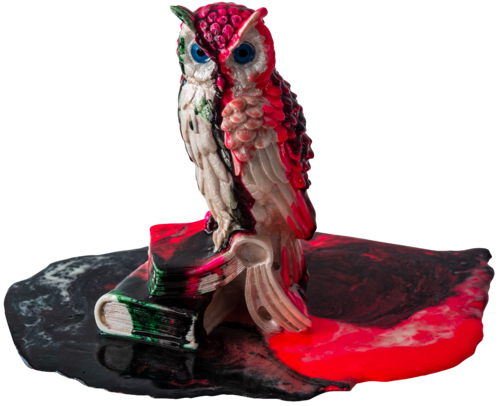 Owl of wisdom van Antoni Dragan, Beeldhouwwerk te koop op Singulart