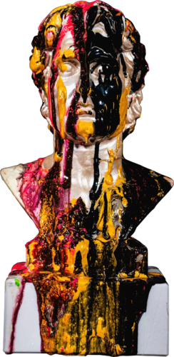 Alexander the great dark di Antoni Dragan, Scultura in vendita su Singulart