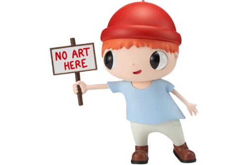 No Art Here by Javier Calleja, Sculpture for Sale on Singulart