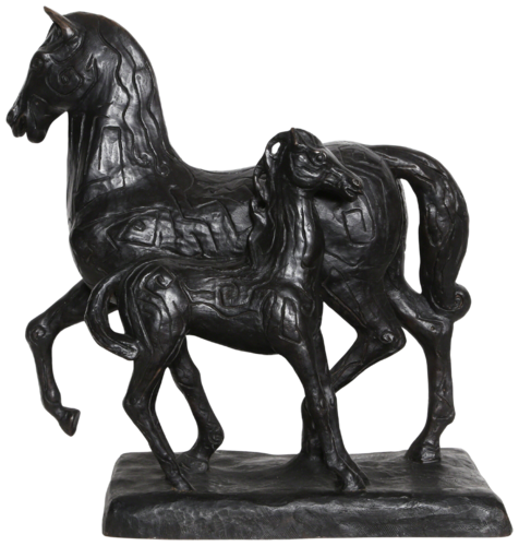 Il Palio di Siena van Sandro Chia, Beeldhouwwerk te koop op Singulart