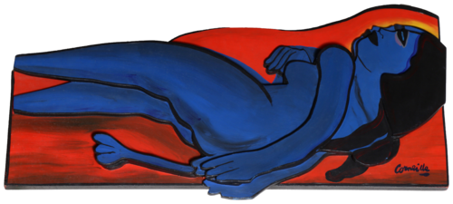 Femme En Bleu by Corneille, Sculpture for Sale on Singulart