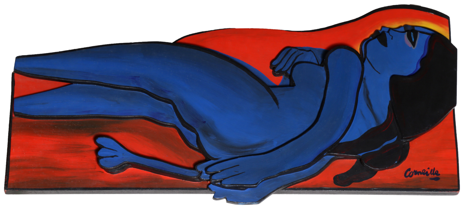 Femme En Bleu Corneille Skulptur zu verkaufen