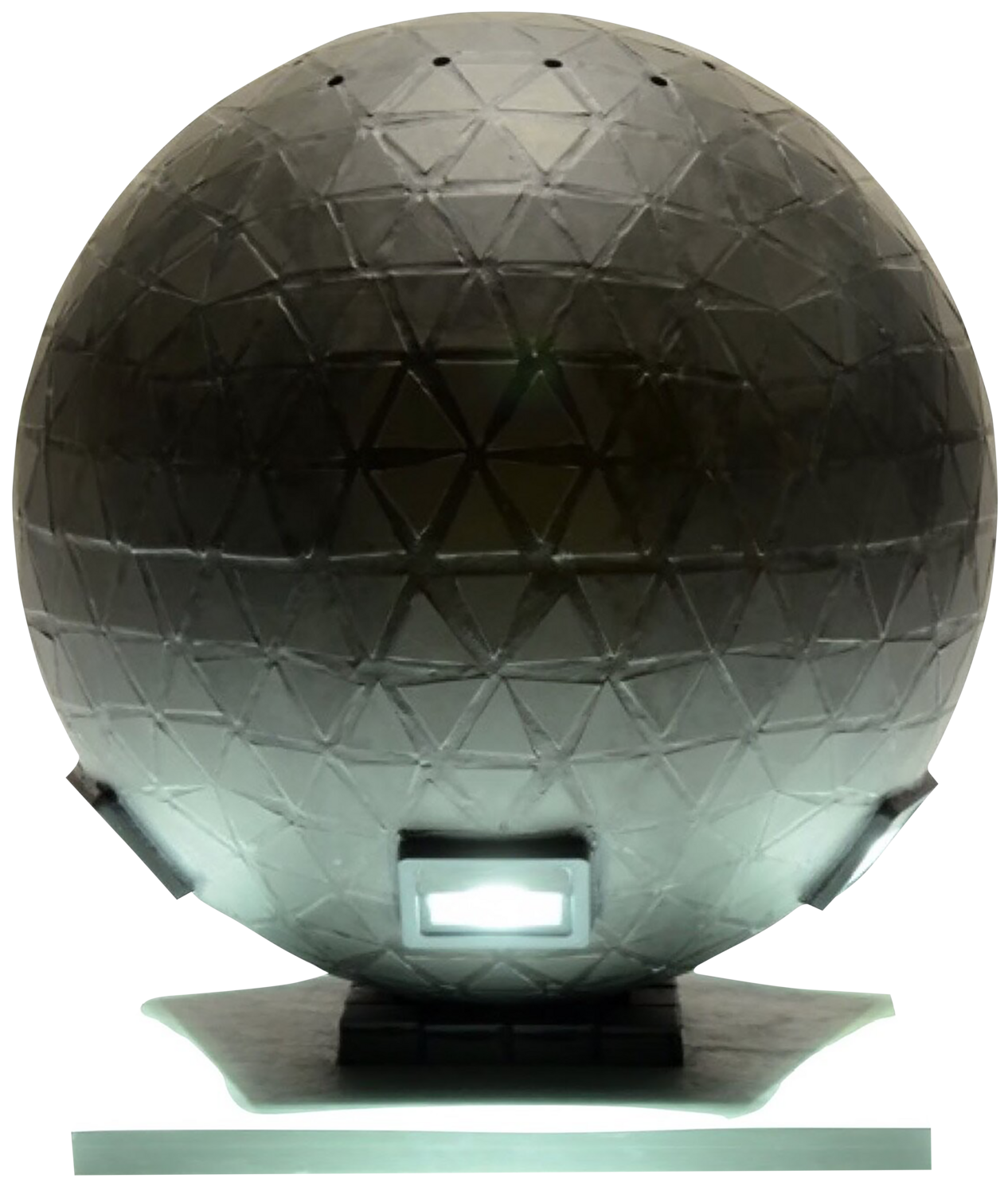 SPHÈRE by Philippe Fares (2018) Sculpture Cement, LED SINGULART