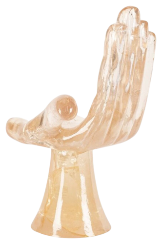 Mano transparente van Pedro Friedeberg, Beeldhouwwerk te koop op Singulart