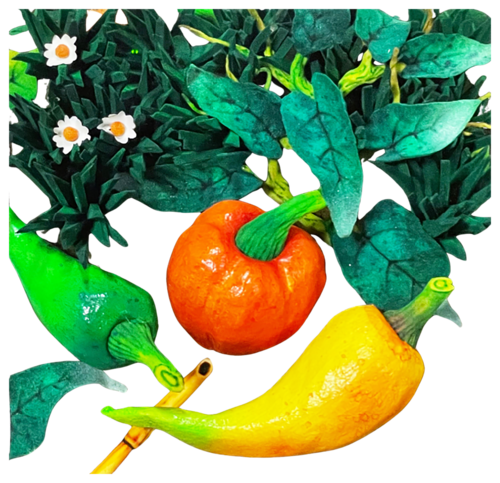 Peperoni Precoci (Early Peppers) de Piero Gilardi, Escultura a la venta en Singulart
