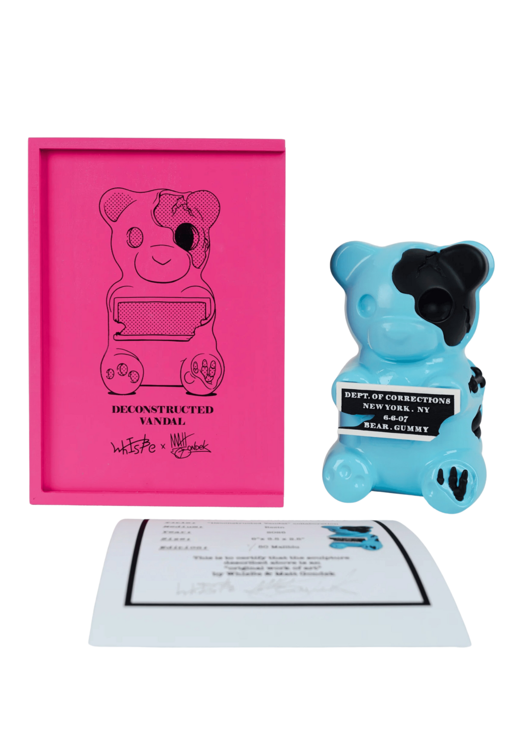 Deconstructed Vandal (Maliblu, Blue Bear) Matt Gondek Scultura in vendita