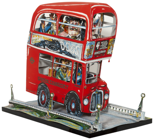 London Bus van Red Grooms, Beeldhouwwerk te koop op Singulart
