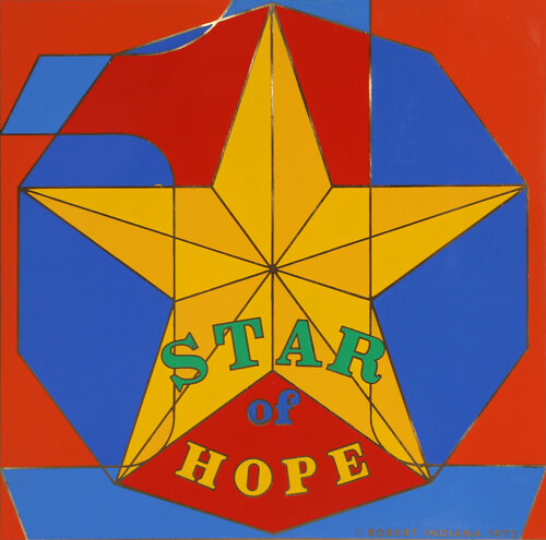 Star of Hope de Robert Indiana, Escultura a la venta en Singulart