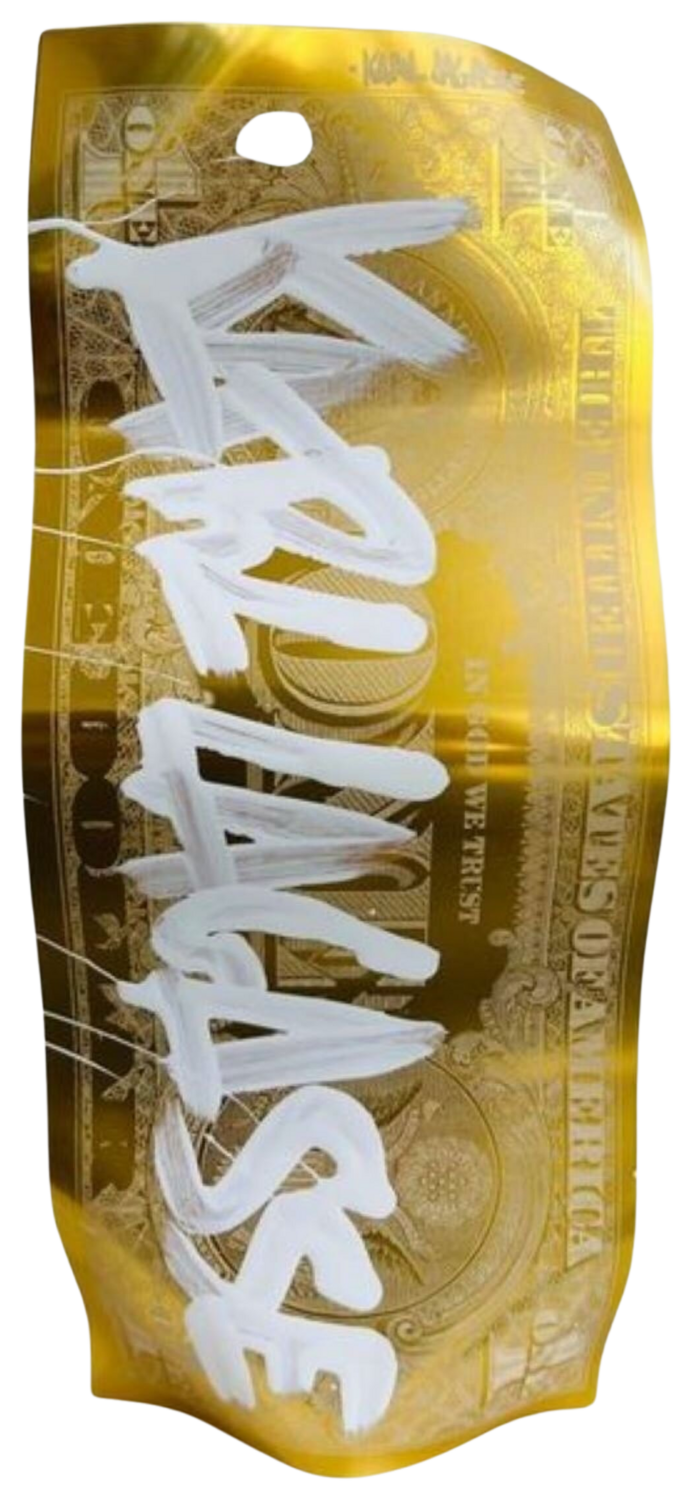 One Dollar Gold Karl Lagasse Beeldhouwwerk te koop