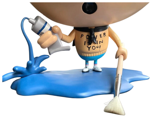 Artist Hero (Blue edition) von Edgar Plans, Skulptur kaufen auf Singulart