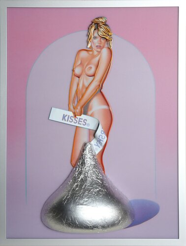 Miss Kiss van Mel Ramos, Beeldhouwwerk te koop op Singulart