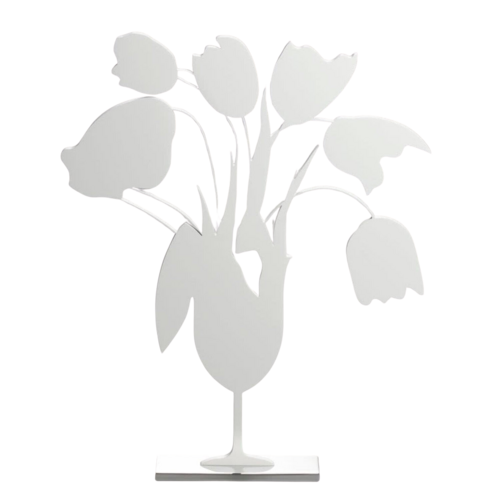 White Tulips and Vase, April 4, 2014 van Donald Sultan, Beeldhouwwerk te koop op Singulart