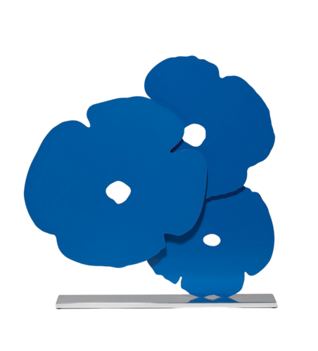 Blue Poppies by Donald Sultan, Sculpture for Sale on Singulart