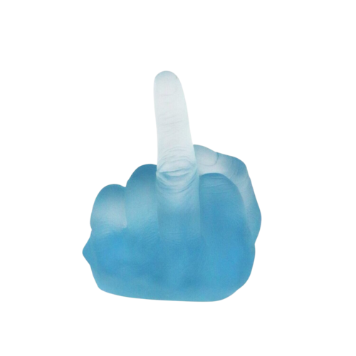 Study of Perspective in Glass (Aquamarine) by Ai Weiwei, Sculpture for Sale on Singulart