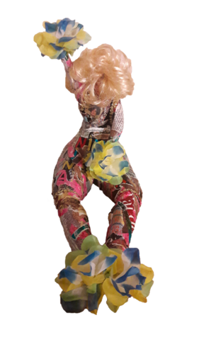 NINA EN FLEURS von Christiane Guerry, Skulptur kaufen auf Singulart