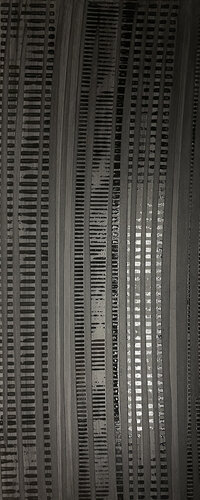 RYTHMIQUES N°1 - 48x120 cm von Thibault Daclin, Skulptur kaufen auf Singulart
