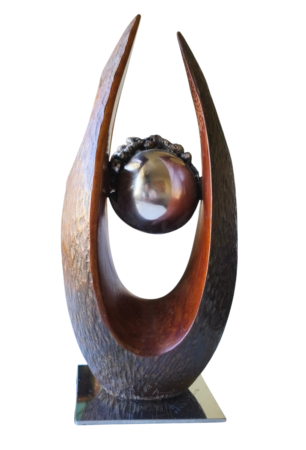 Maternidad Abstracta Aramís Justiz Sculpture à vendre