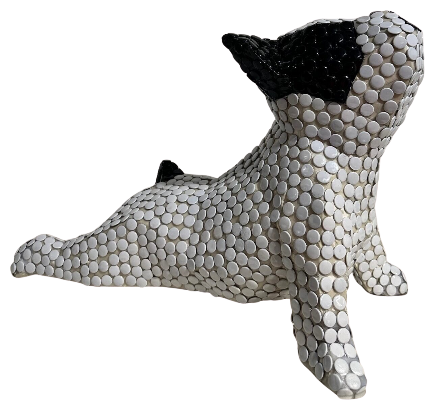 French Bull Dog Yoga Alessandra Pierelli Skulptur zu verkaufen