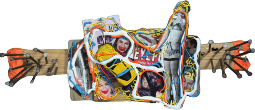 Sandy und ihre Freunde - Sandy and her friends von Meinrad Hoyer, Skulptur kaufen auf Singulart