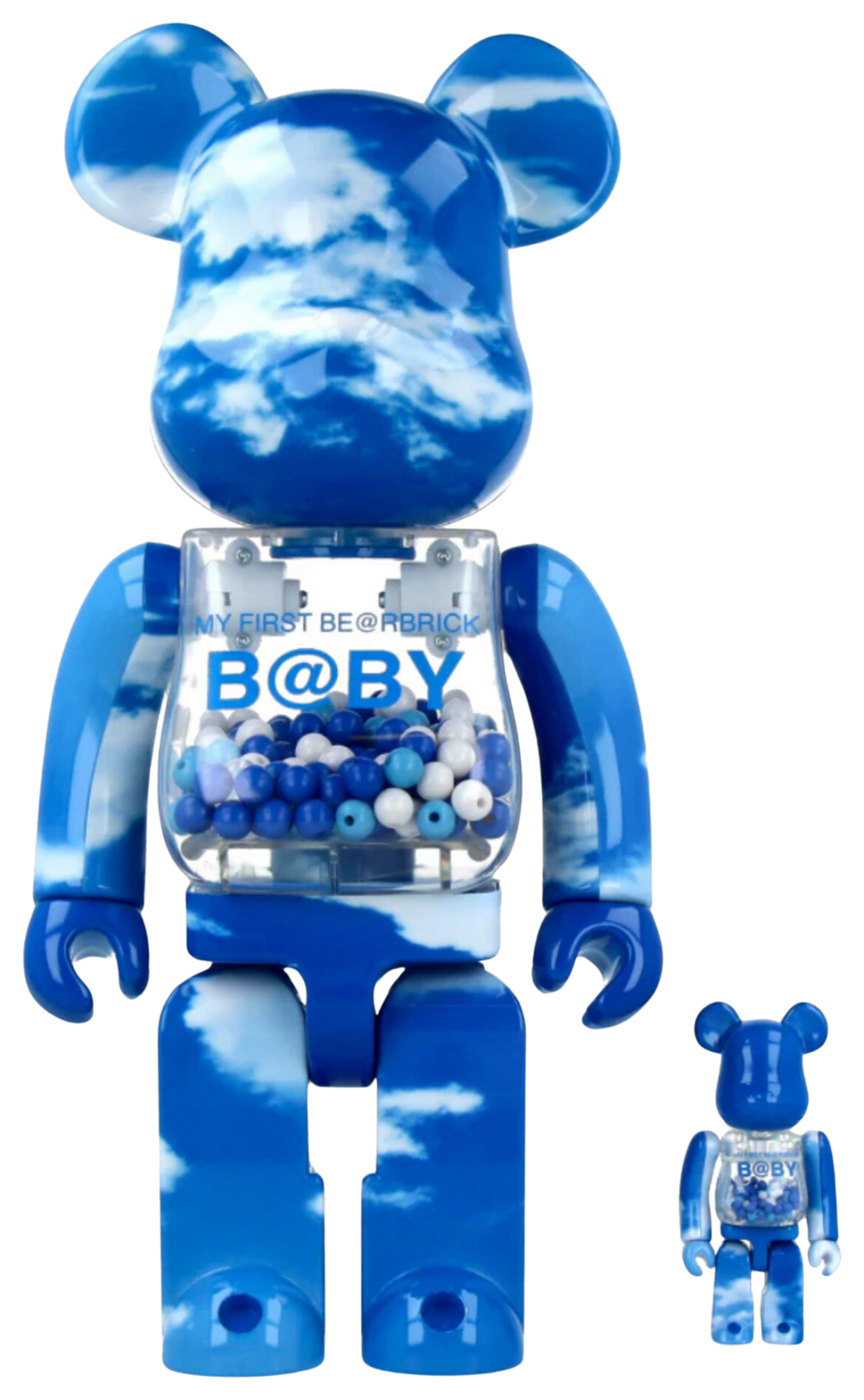 MY FIRST BE@RBRICK B@BY BLUE SKY 400％ Bearbrick My First Baby (Blue Sky) 400% + 100% (Be@rbrick