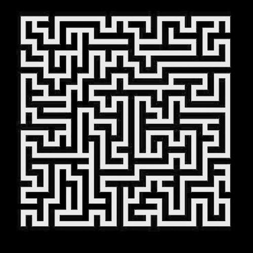 Pattern 80 x 80 cm sobre panel de 100 x 100 van Claudio Pincas Feldman, Beeldhouwwerk te koop op Singulart