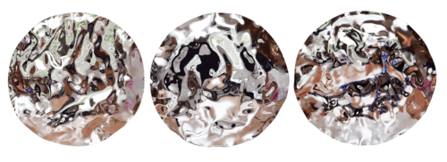 Waves in Silver Triptych 360 cm di Anna Sidi-Yacoub, Scultura in vendita su Singulart