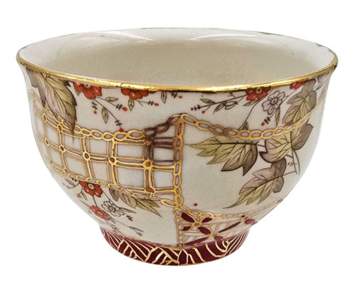 Hand-decorated Tea Bowl / Yunomi von Melanie Sherman, Skulptur kaufen auf Singulart