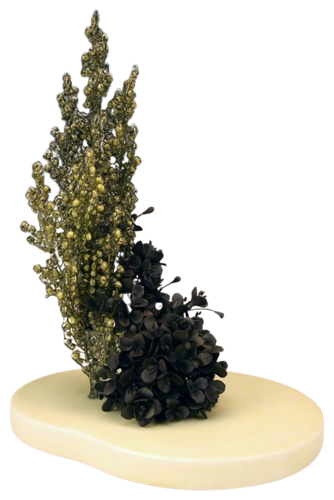 Shrub (Black Clay Flowers) di Rain Harris, Scultura in vendita su Singulart