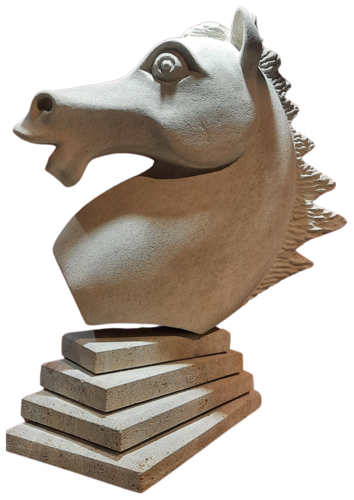 Le cheval  blanc di Hector Bouchet, Scultura in vendita su Singulart