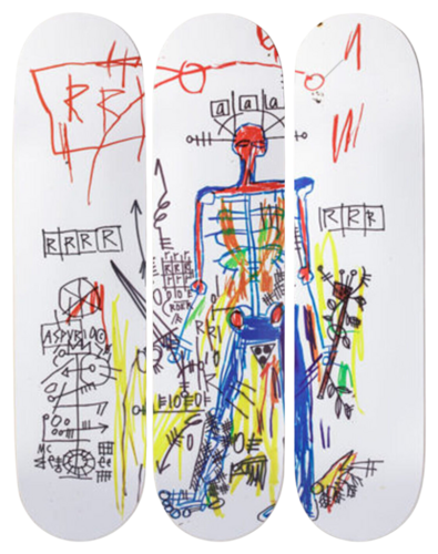 Jean-Michel Basquiat - Robot di The Skateroom, Scultura in vendita su Singulart