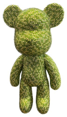 Lucky Blooming Bear 2.0 von Juliana Del Burgo, Skulptur kaufen auf Singulart