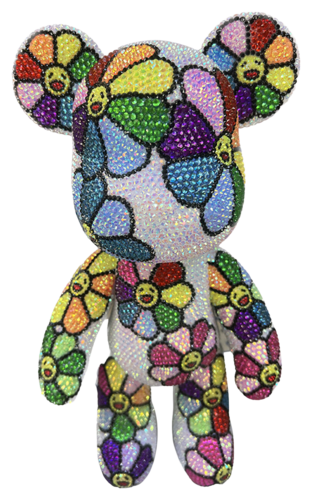 Unity Blooming Bear - Big von Juliana Del Burgo, Skulptur kaufen auf Singulart