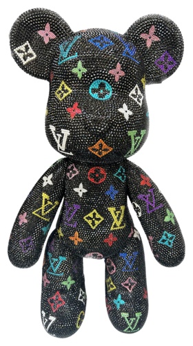 Las Vegas Blooming Bear von Juliana Del Burgo, Skulptur kaufen auf Singulart